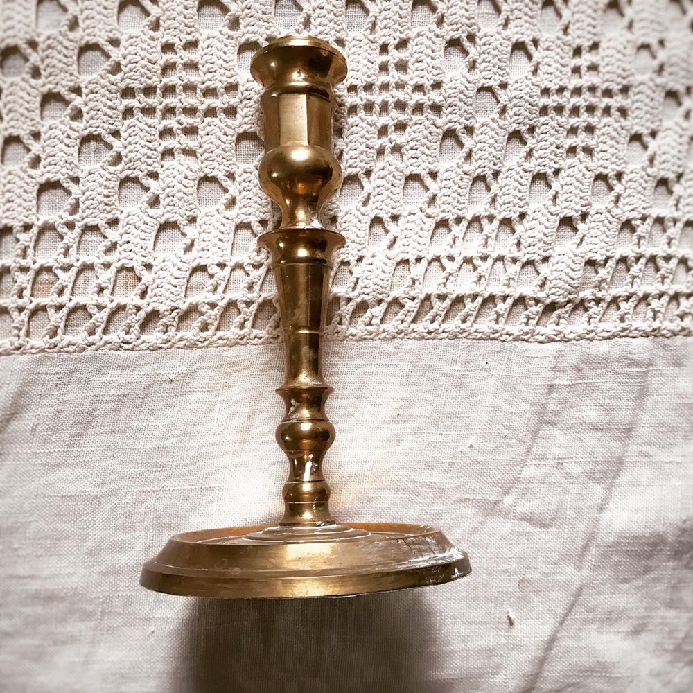 Vintage Brass Candlestick